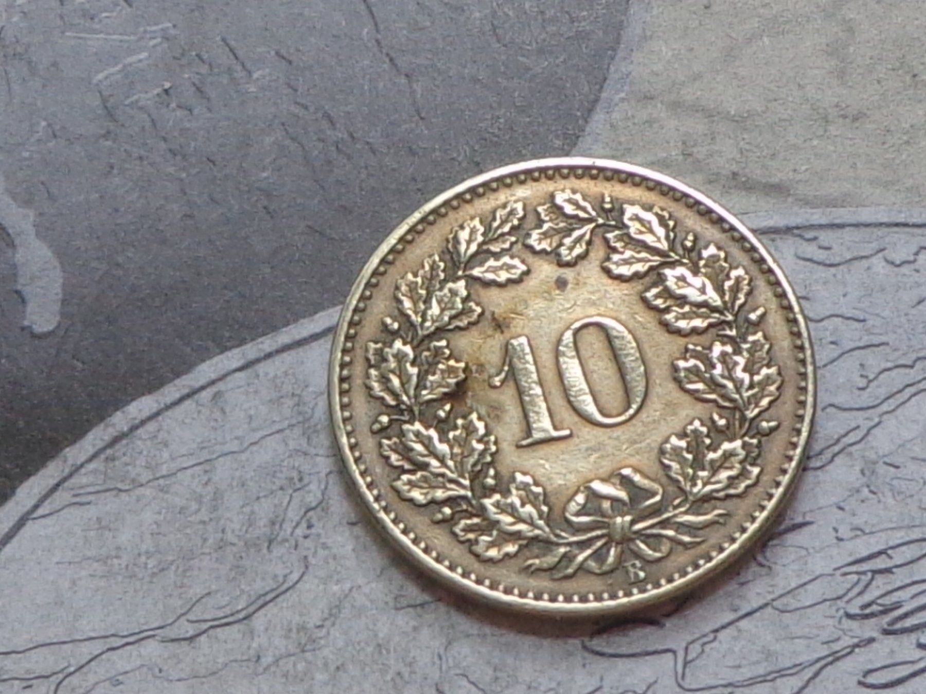 Toutes les monnaies: 10 cts 1876 B - (Bi) billon – D'occasion à Pully par UCA01 1
