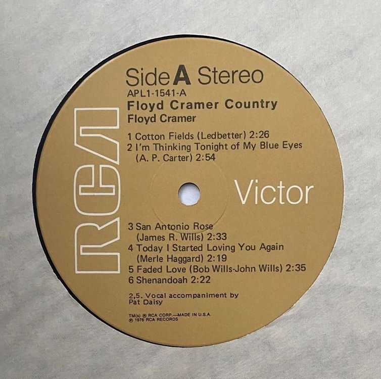 Dischi in vinile: Floyd Cramer, Floyd Cramer Country – Usato da Flums venduto da Empe1 2