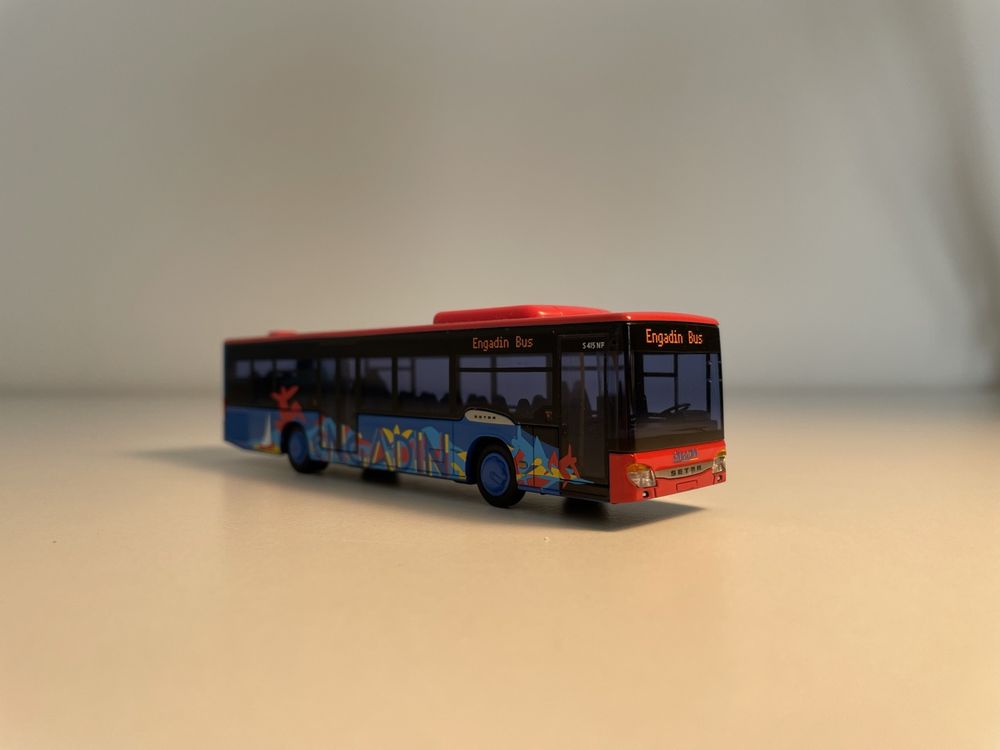 Bus SETRA S415 NF AWM Miniature échelle 1/87 HO - Occasion, Pré-assemblé