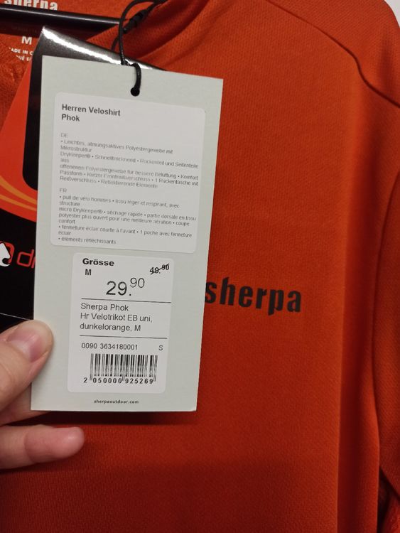 NEUES Sherpa Veloshirt / Fahrradshirt Herren Gr. M 5