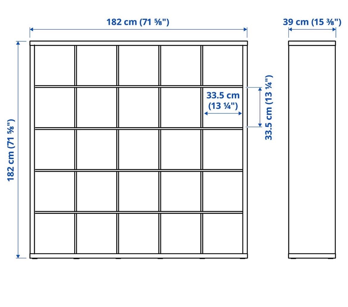 Ikea Scaffali: KALLAX IKEA 5x5 – Usato da Nyon venduto da pouet-pouet 1