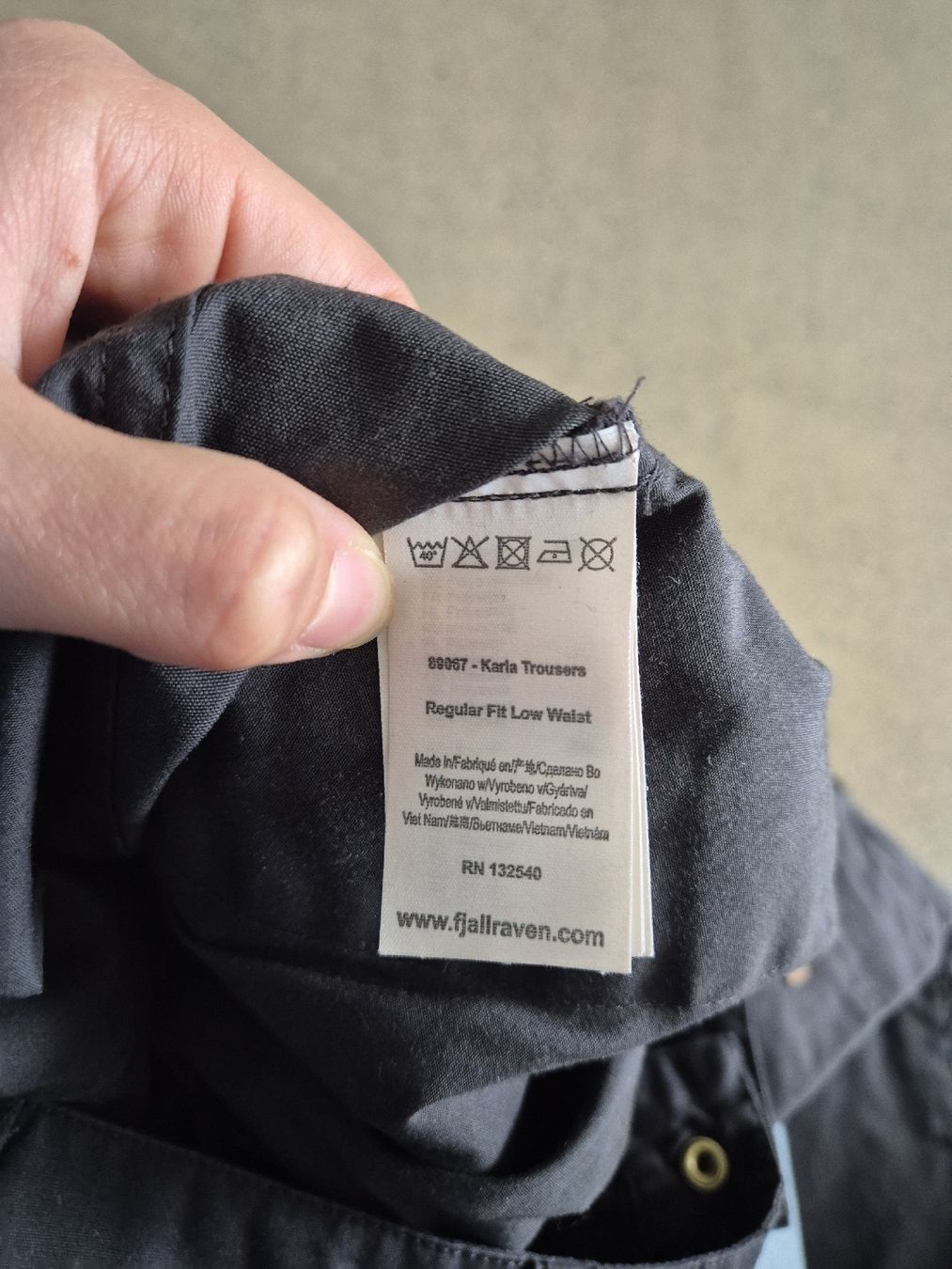 Fjällräven Pantaloni: Fjäll Raven Wanderhose – Usato da Schlieren venduto da nat_76vd 5