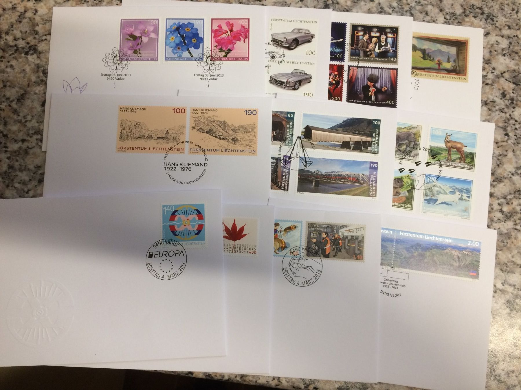Tous les timbres: Ersttagscouverts – D'occasion à Kilchberg ZH par APZ4BWM2 2