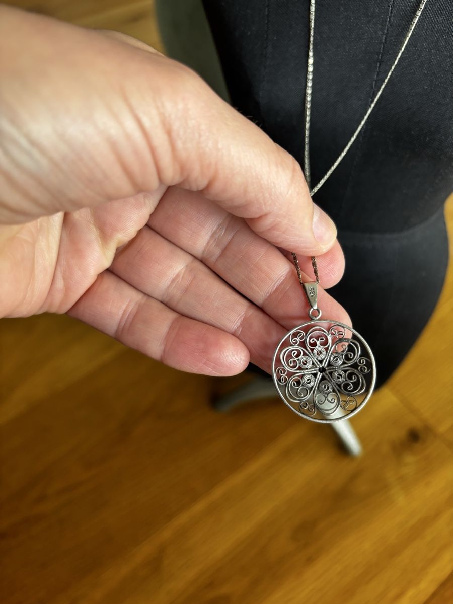 Anhänger: Silber Halskette mit Anhänger 835 – Gebraucht aus Seewen SZ von buqe 4