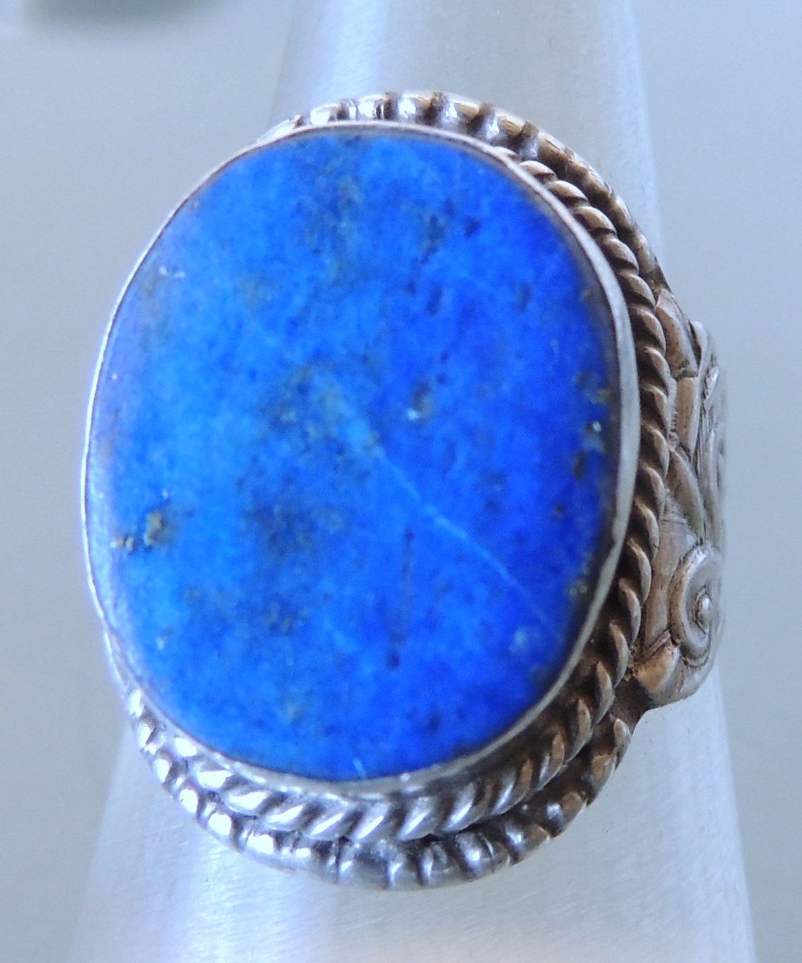 Ringe: Lapislazuli Silber 925 Fingerring Gr. 55 – Gebraucht aus Waldenburg von schaller707 3