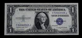 aUNC Silver Certificate - 1$ USA 1935 - C52068568J