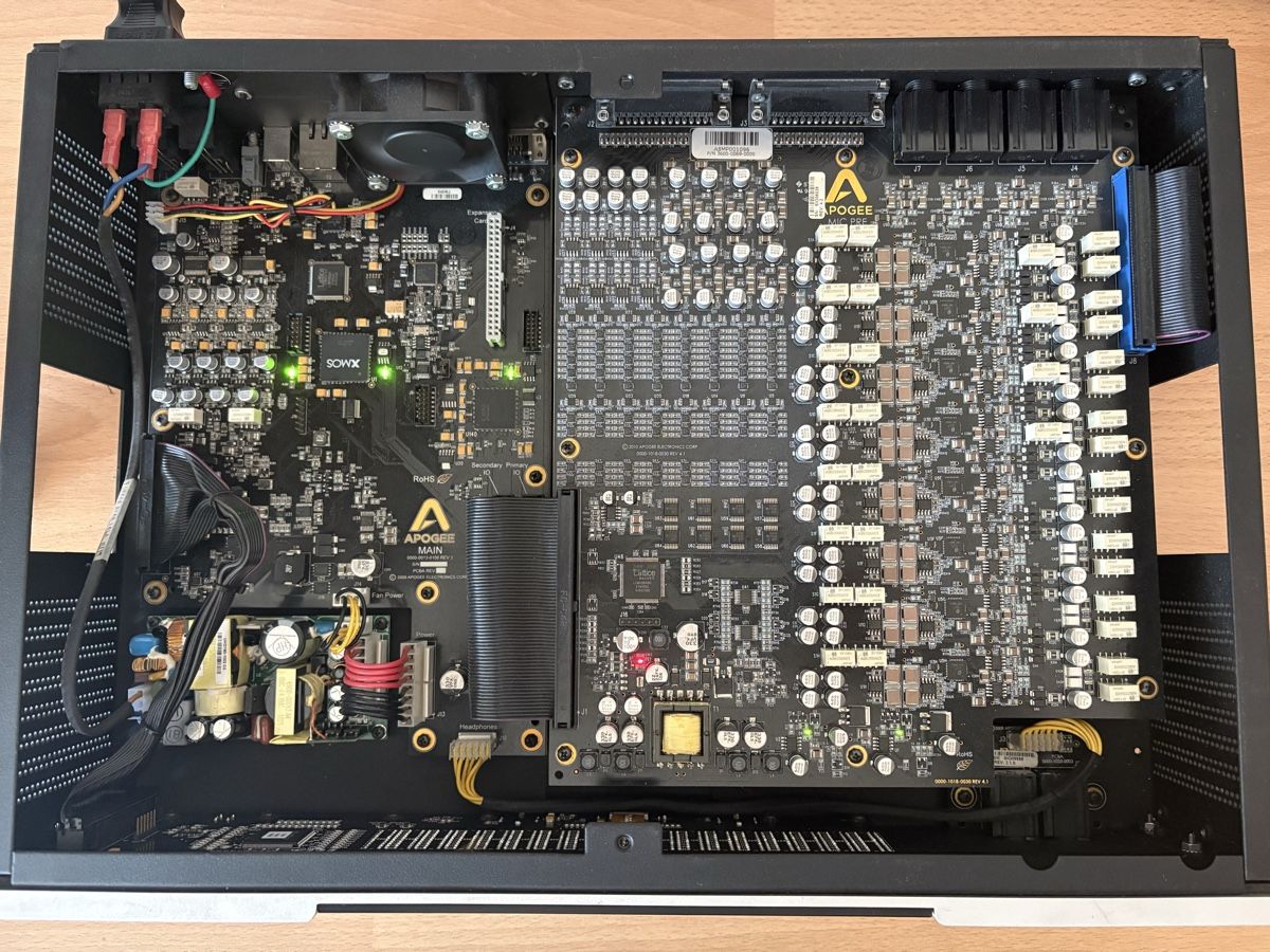 Apogee Convertitori: Apogee Symphony I/O - 8x8 Mic Pre, Thunderbdrige – Usato da Luzern venduto da seisend 4