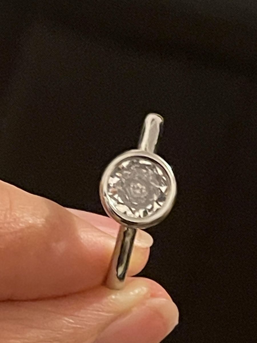 Anelli: Bague  pierre zirconium rond  58 neuve  – Nuovo (secondo la descrizione) da Kloten venduto da Vermicelles