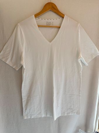 SLOGGI Men, Shirt ZERO FEEL V-Neck, Grösse L,1 Stück Weiss