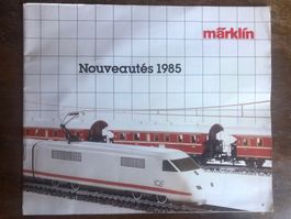 Catalogue Märklin Nouveautés 1985