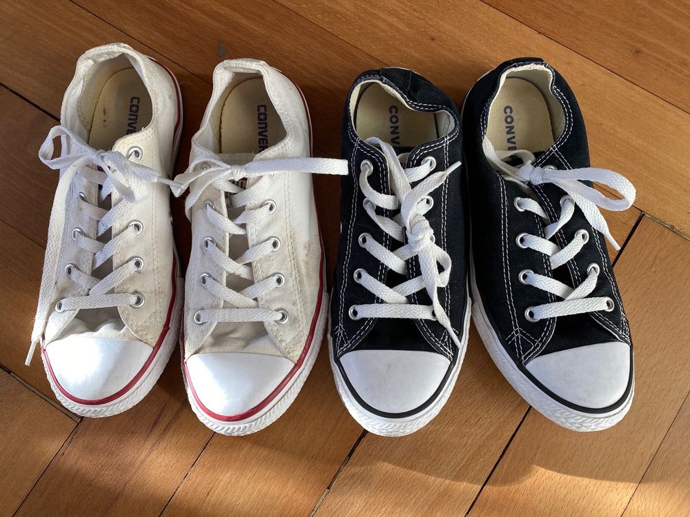 Converse on sale gris 35