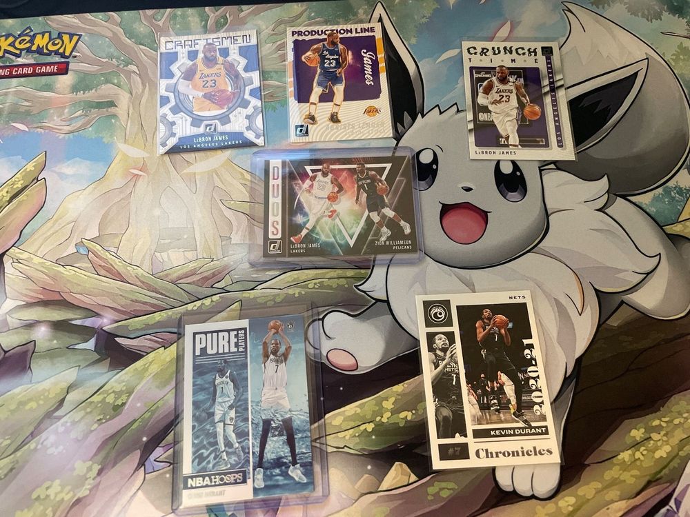Lebron james und kevin durant Sammelkarten NBA TCG (Gebraucht) in ...
