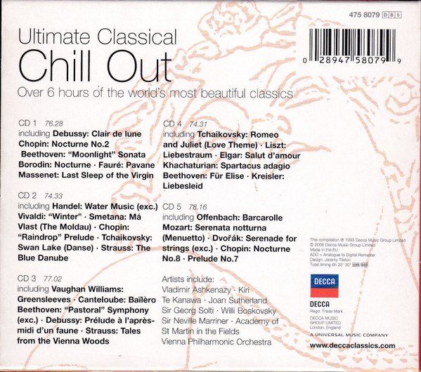 CDs: Various – Ultimate Classical Chill Out - Vergriffen! - b – Neu (gemäss Beschreibung) aus Brittnau von Zibu 6