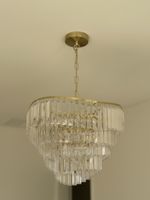 Kronleuchter Eleanor Lampe Gold Westwing NEU