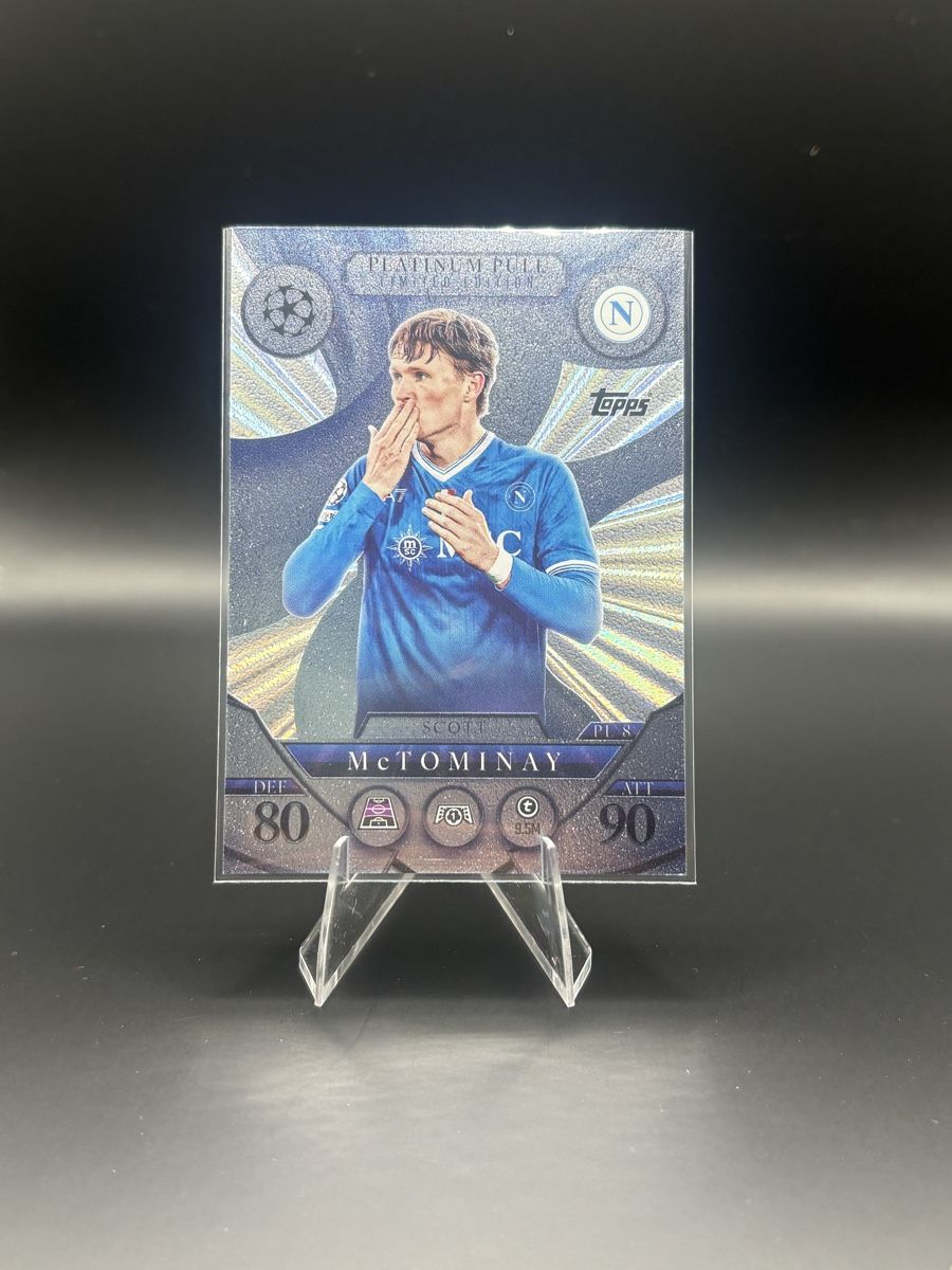 Topps Carte collezionabili: Topps Match Attax 25/26 Platinum Pull Scott Mc Tominay – Nuovo (secondo la descrizione) da Effretikon venduto da iph_xb5l