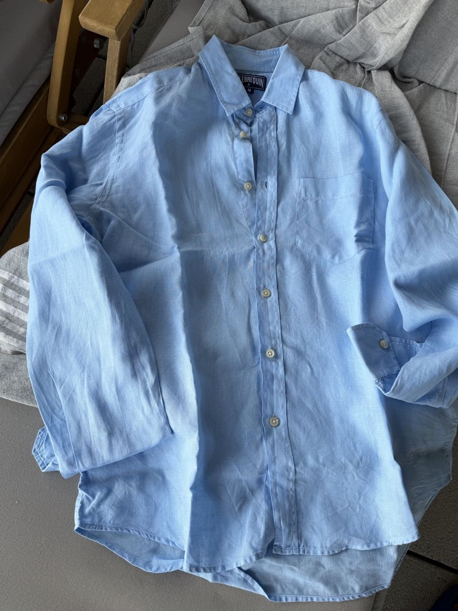 Vilebrequin Camicie:  Vilebrequin Hemd aus Leinen – Usato da Meilen venduto da Zurich_Glam 1