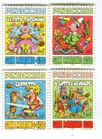 Briefmarken "Pinocchio". San Marino.