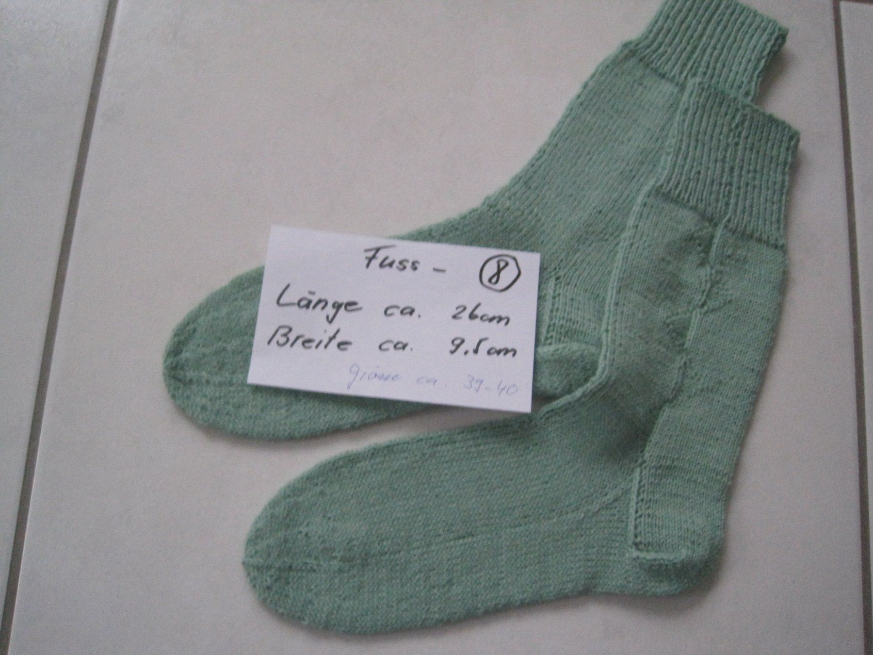 Calze: Handgestrickte  Socken   Gr. 39 - 40 (8) – Nuovo e nell'imballaggio originale da Schachen LU venduto da moepsli5