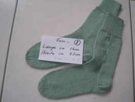 Handgestrickte  Socken   Gr. 39 - 40 (8)