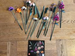 LEGO Blumen-Set mit Bauanleitung