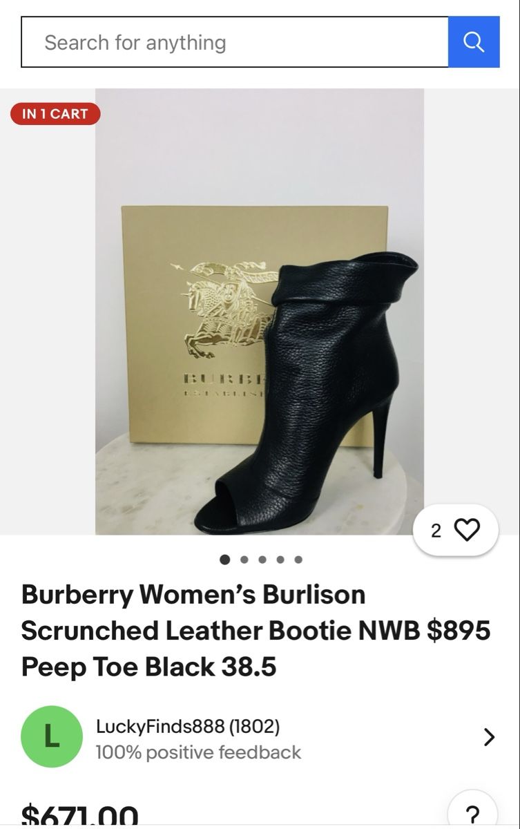 Burberry Scarpe da donna: Burberry boots 38.5 – Usato da Barna venduto da orbuyorcry 9