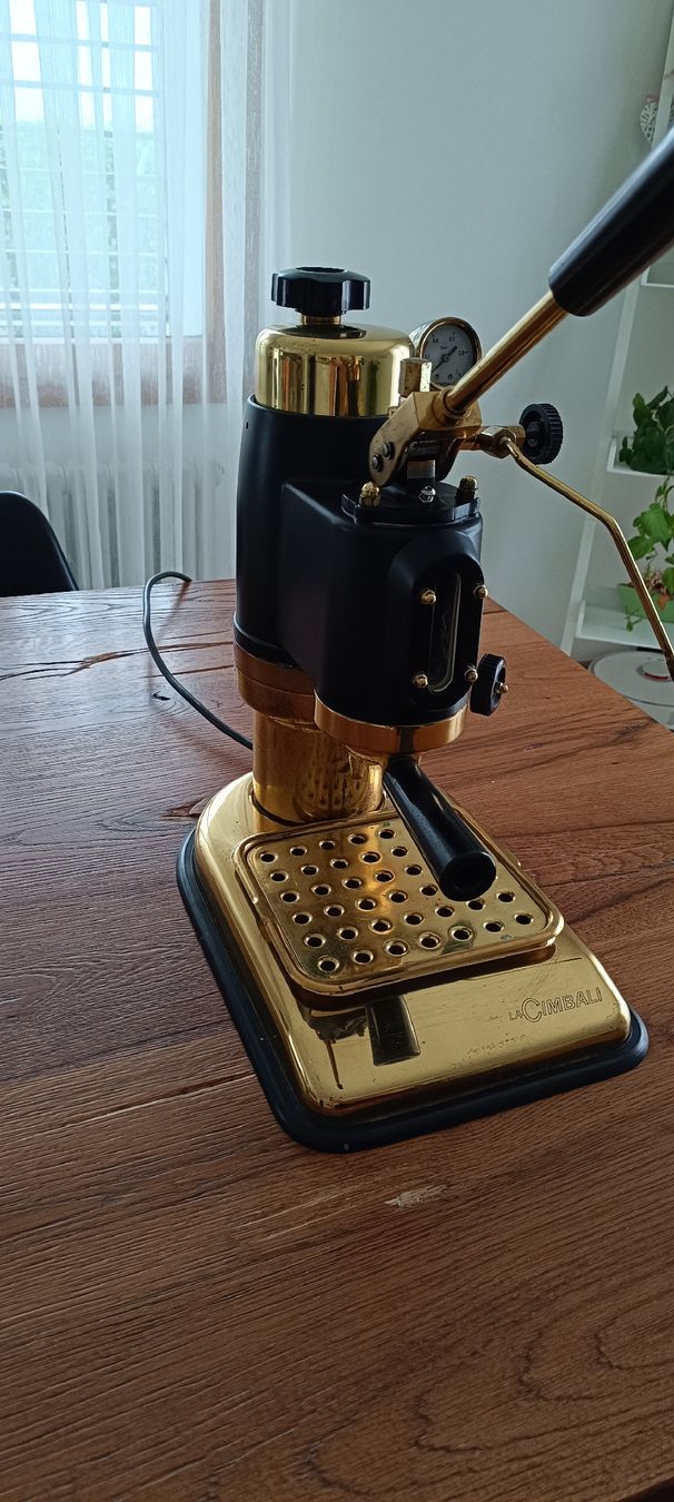 Cimbali Kaffeemaschinen & Espressomaschinen: La Cimbali Handhebel Espressomaschine, Gold!  – Gebraucht aus Dottikon von G.T.R 2