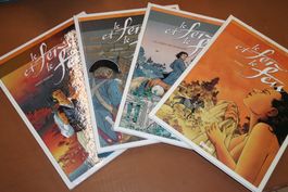 LE FER ET LE FEU   °°°°° COMPLET 4 ALBUMS °°°°°
