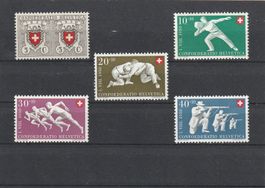 Pro Patria Zu. Nr. B46 - B50