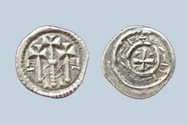 Ungarn Denar MIttelalter, Stephan II 1116 - 1131