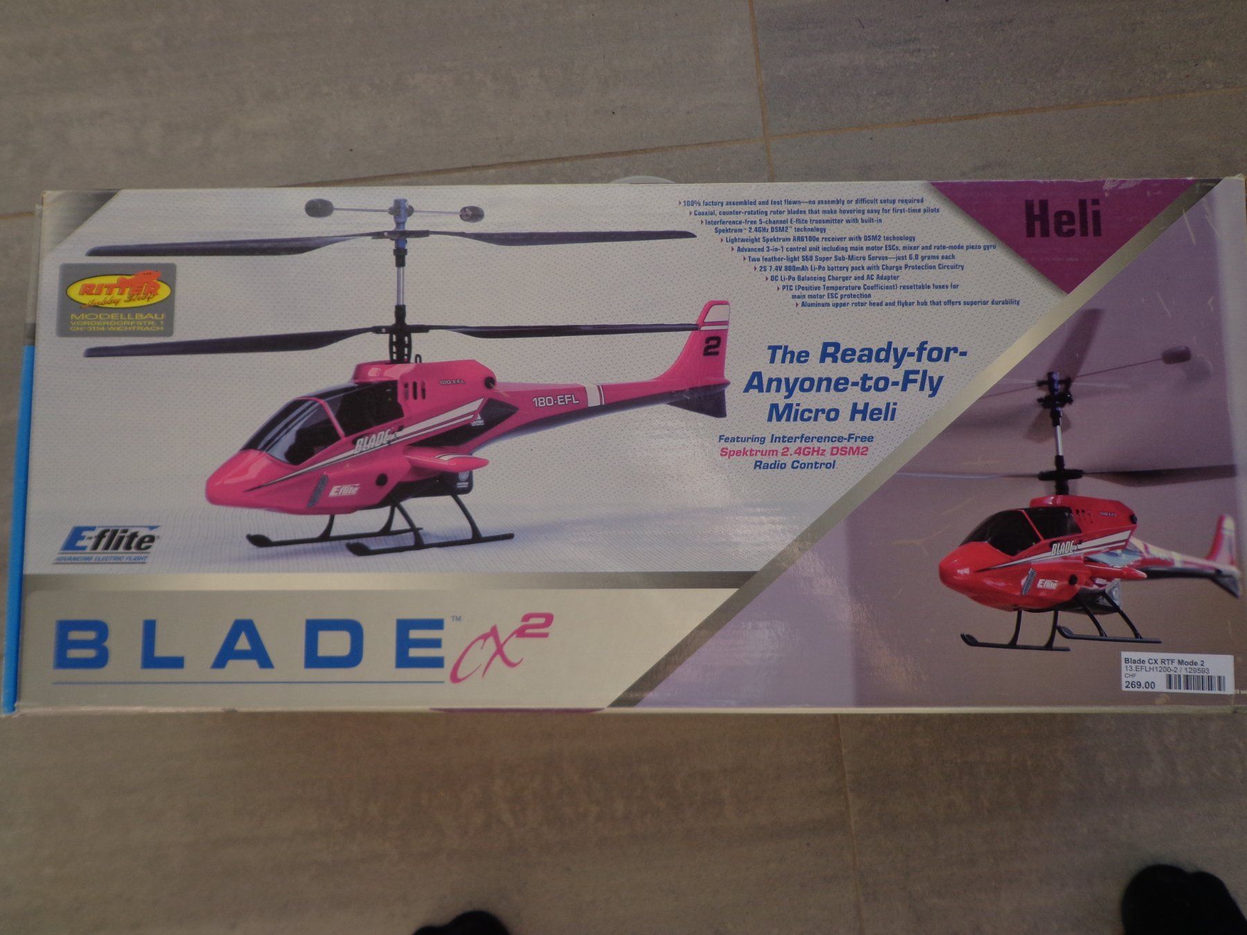 E-Flite RC Modellbau: Heli E-Flite Blade CX2 – Defekt aus Camorino von Dibi7