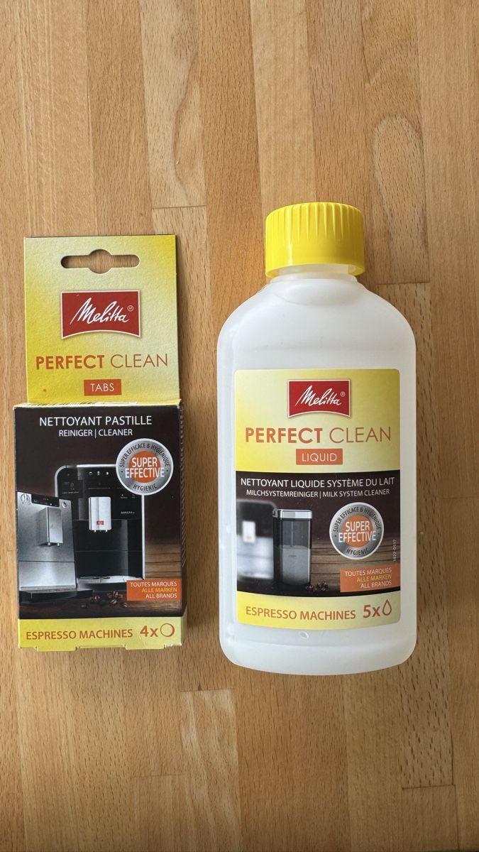 Melitta Macchine per caffè & Macchine per espresso: Melitta PERFECT CLEAN Milchsystemreiniger und Tabs – Nuovo (secondo la descrizione) da Baden venduto da Emilia2008