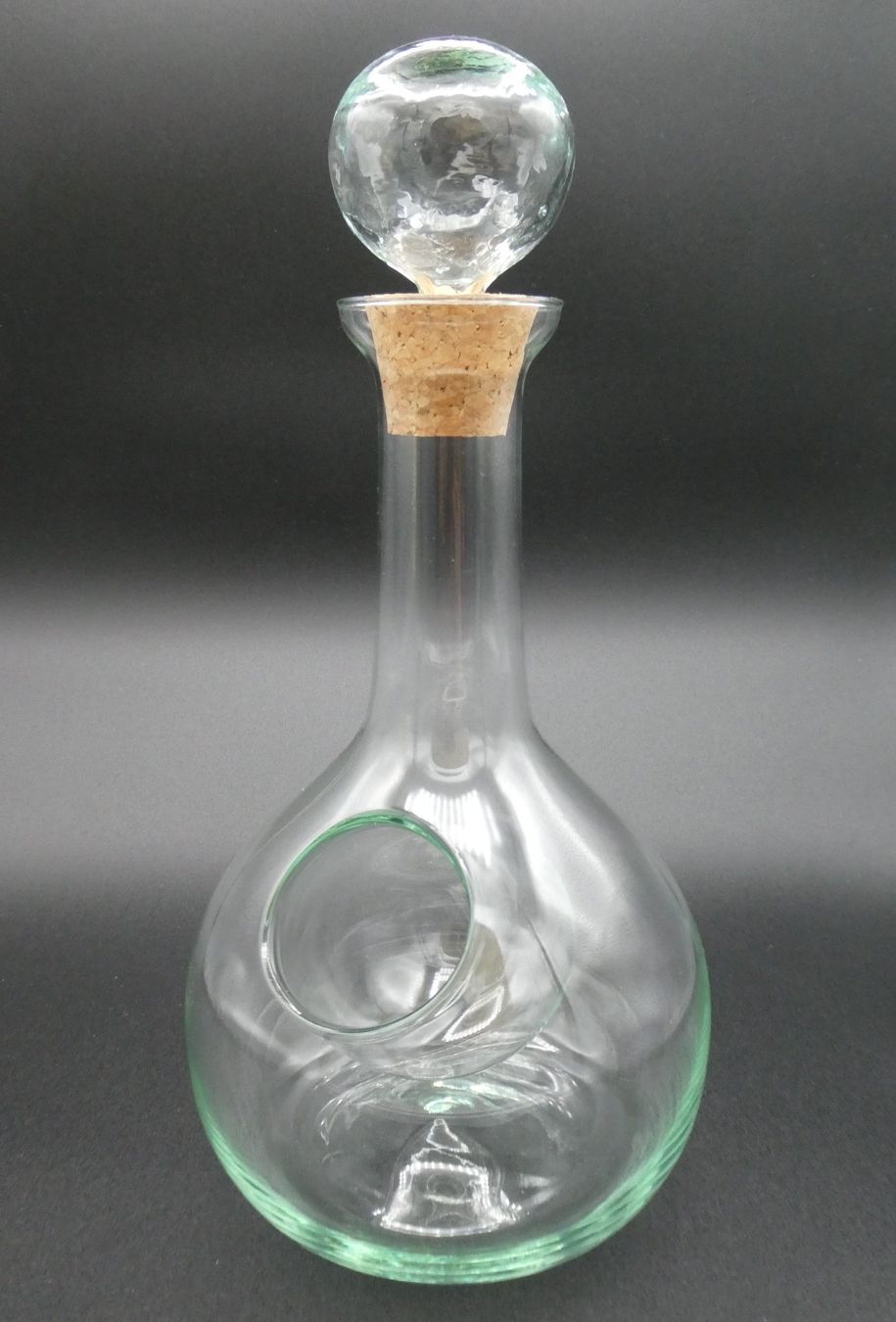 Caraffe: Weinkaraffe, Dekantierkaraffe 1 Liter, Glas mit Kugelstopfen – Nuovo (secondo la descrizione) da Oberentfelden venduto da Rosenresli.02