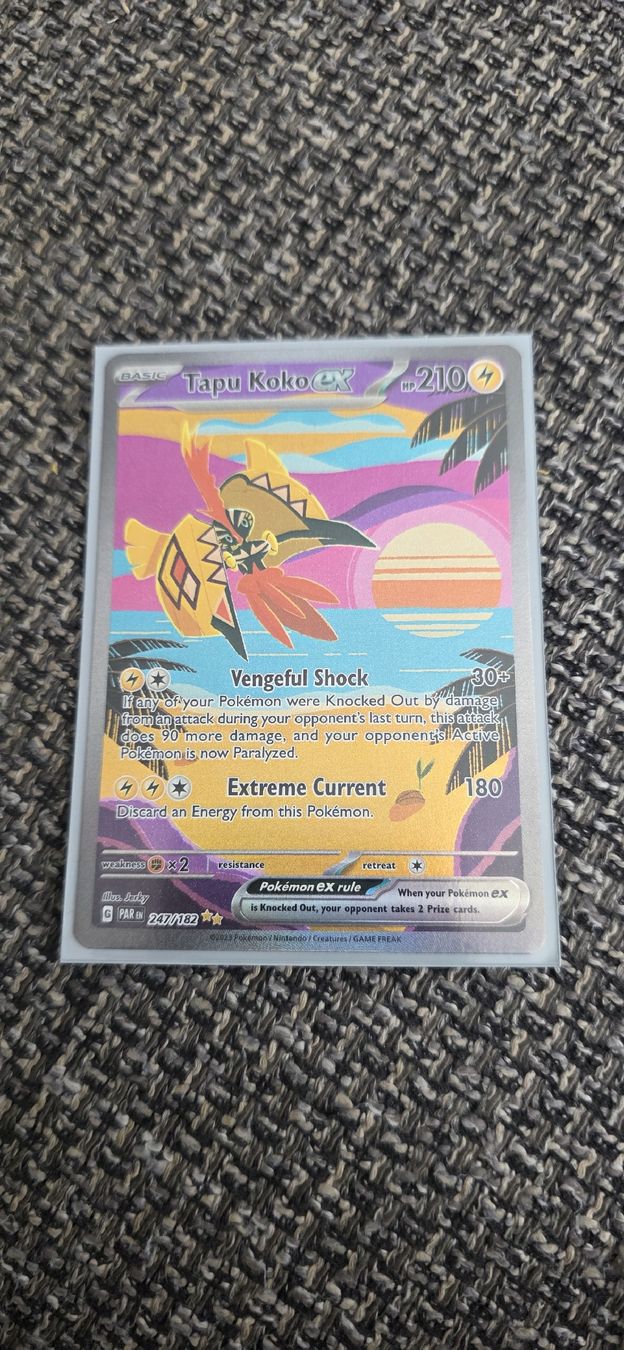 Pokémon Carte collezionabili: Pokemon Tapu Koko EX 247/182 – Nuovo (secondo la descrizione) da Oberentfelden venduto da kerea2001