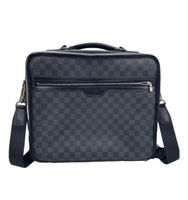 Louis Vuitton Steve Aktentasche im Damier Graphite Canvas