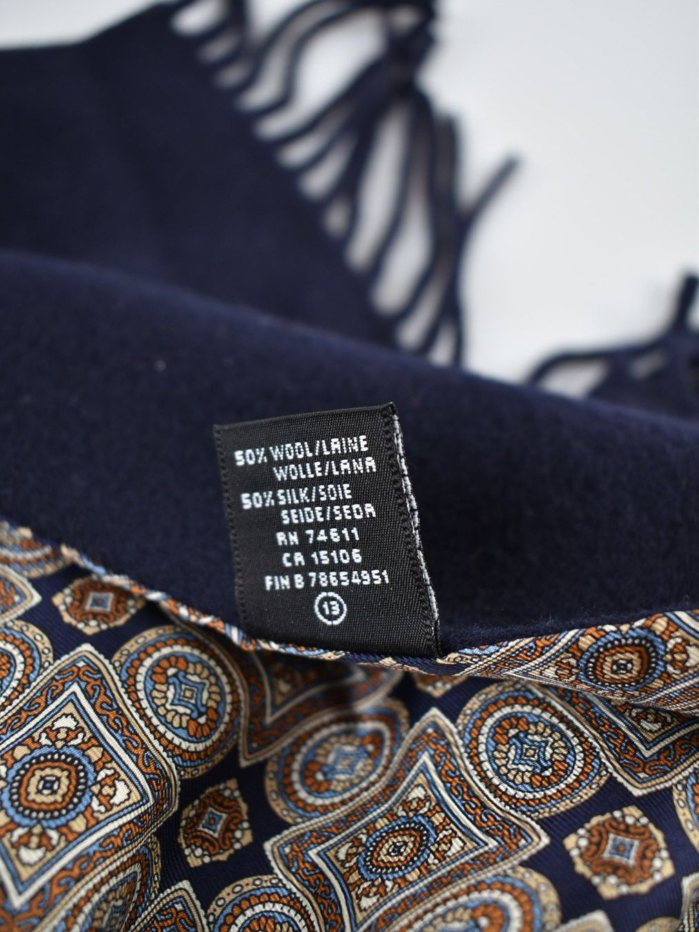 Foulard & Sciarpe: Angelo Bosani Schal, Seide & Wolle, unisex – Usato da Nürensdorf venduto da 2ND_STORY 4