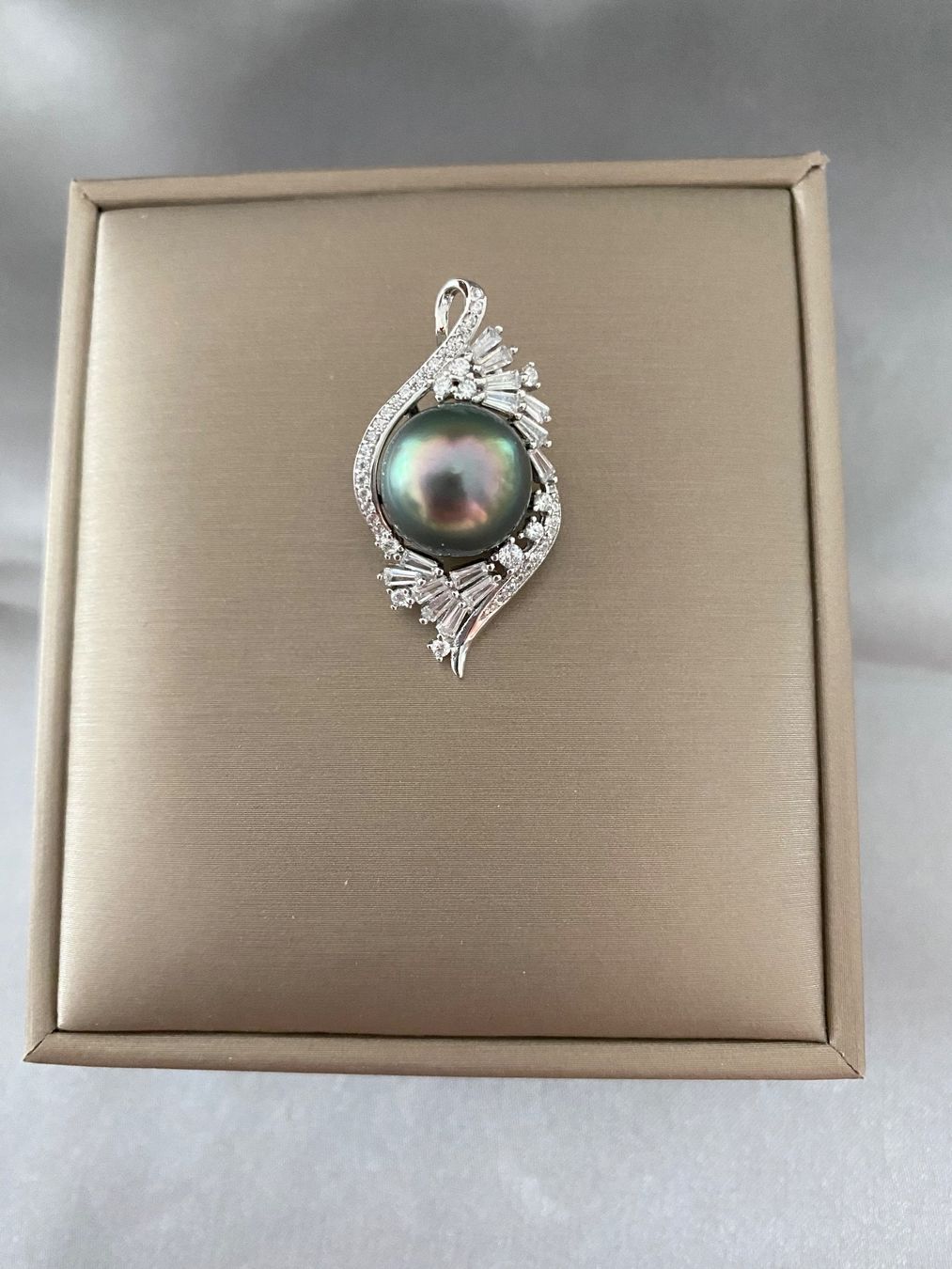 Ringe: 12mm Tahiti Perlen Anhänger echte – Neu und originalverpackt aus Sarnen von Yingsperlen1