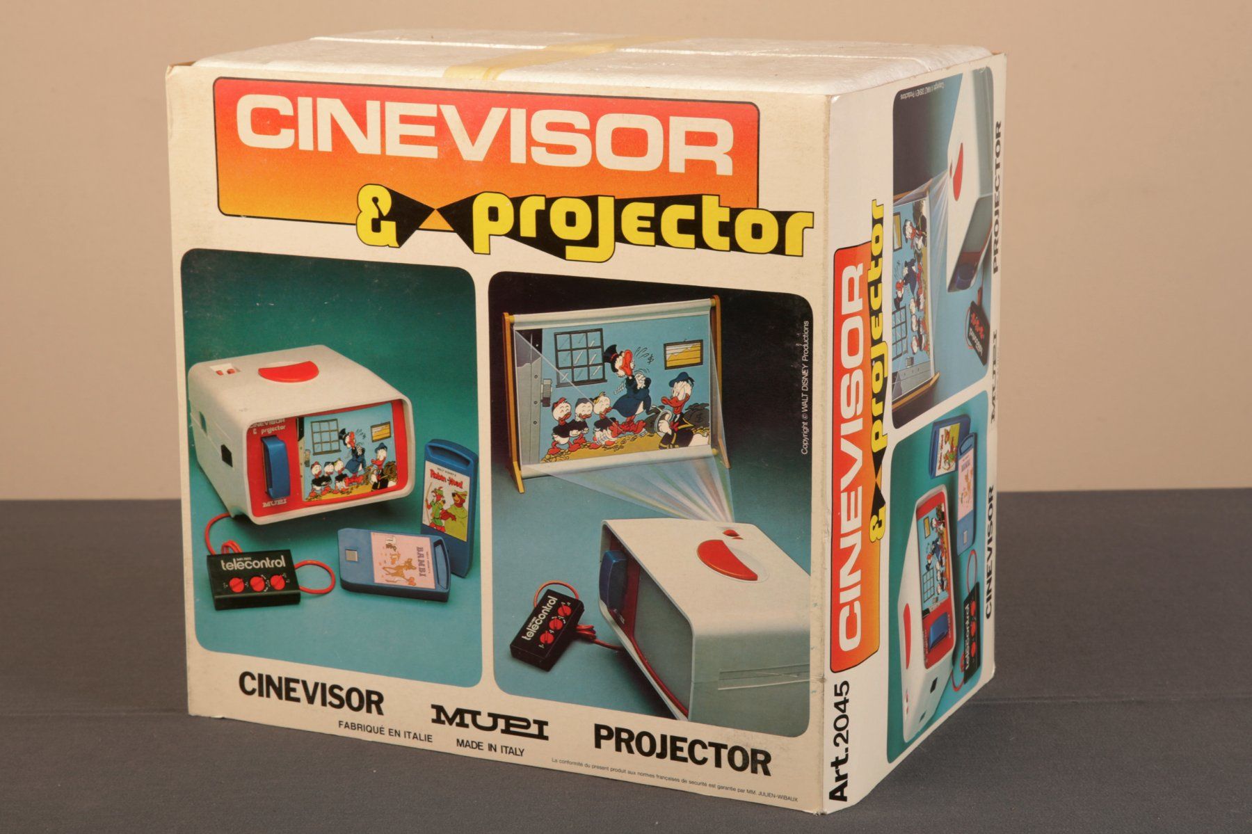 Giocattoli: Cinevisor & Projektor von Muti 70er Jahre – Nuovo e nell'imballaggio originale da Basel venduto da Danlah 2