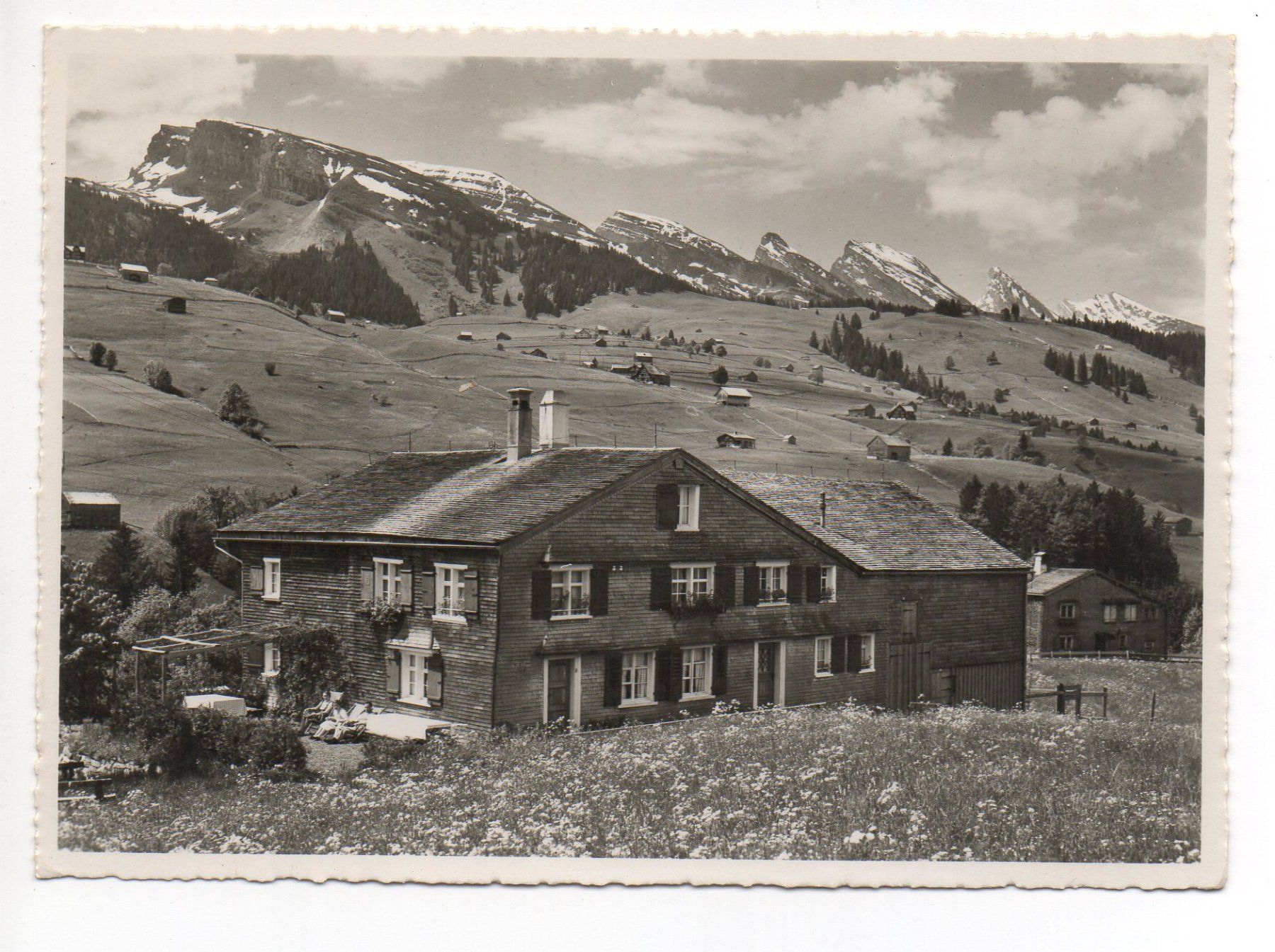 Cartoline postali: WILDHAUS Pension Kambli – Usato da Jona venduto da philajona