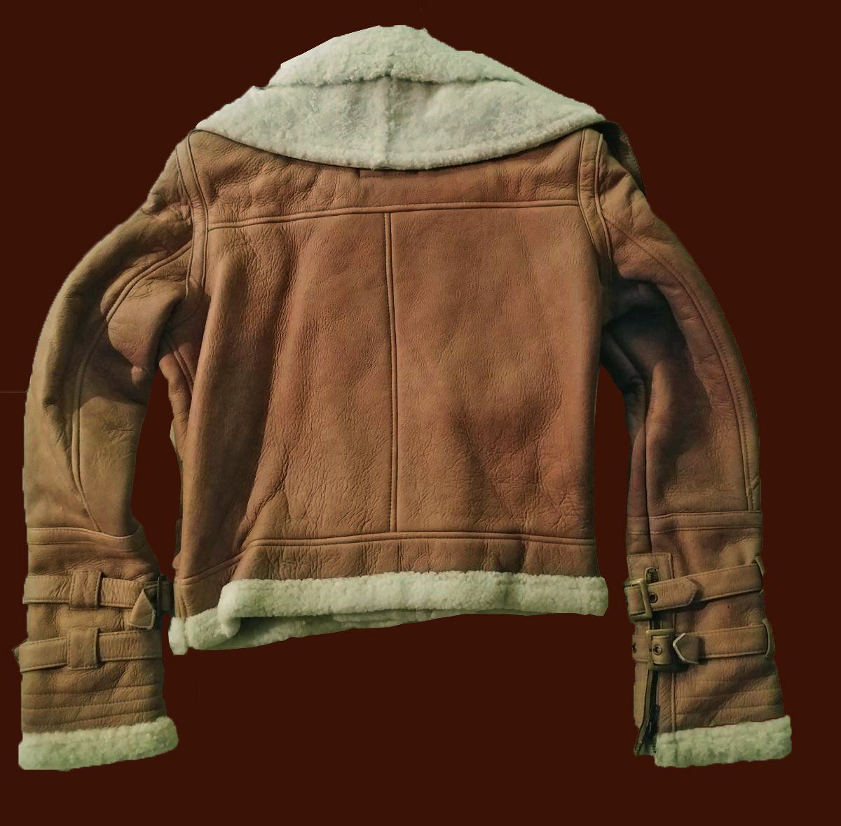 Giacche: Lederjacke mit australischer Schearling-Wolle – Nuovo e nell'imballaggio originale da Gersau venduto da LederjackenCH 1
