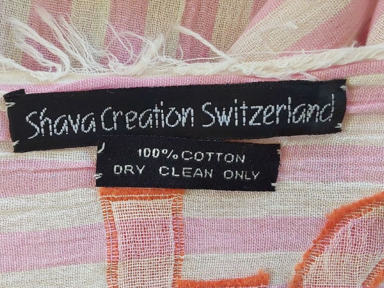 Foulard & Sciarpe: Schal Shava Creation Switzerland neu – Nuovo e nell'imballaggio originale da Köniz venduto da scopello12 6