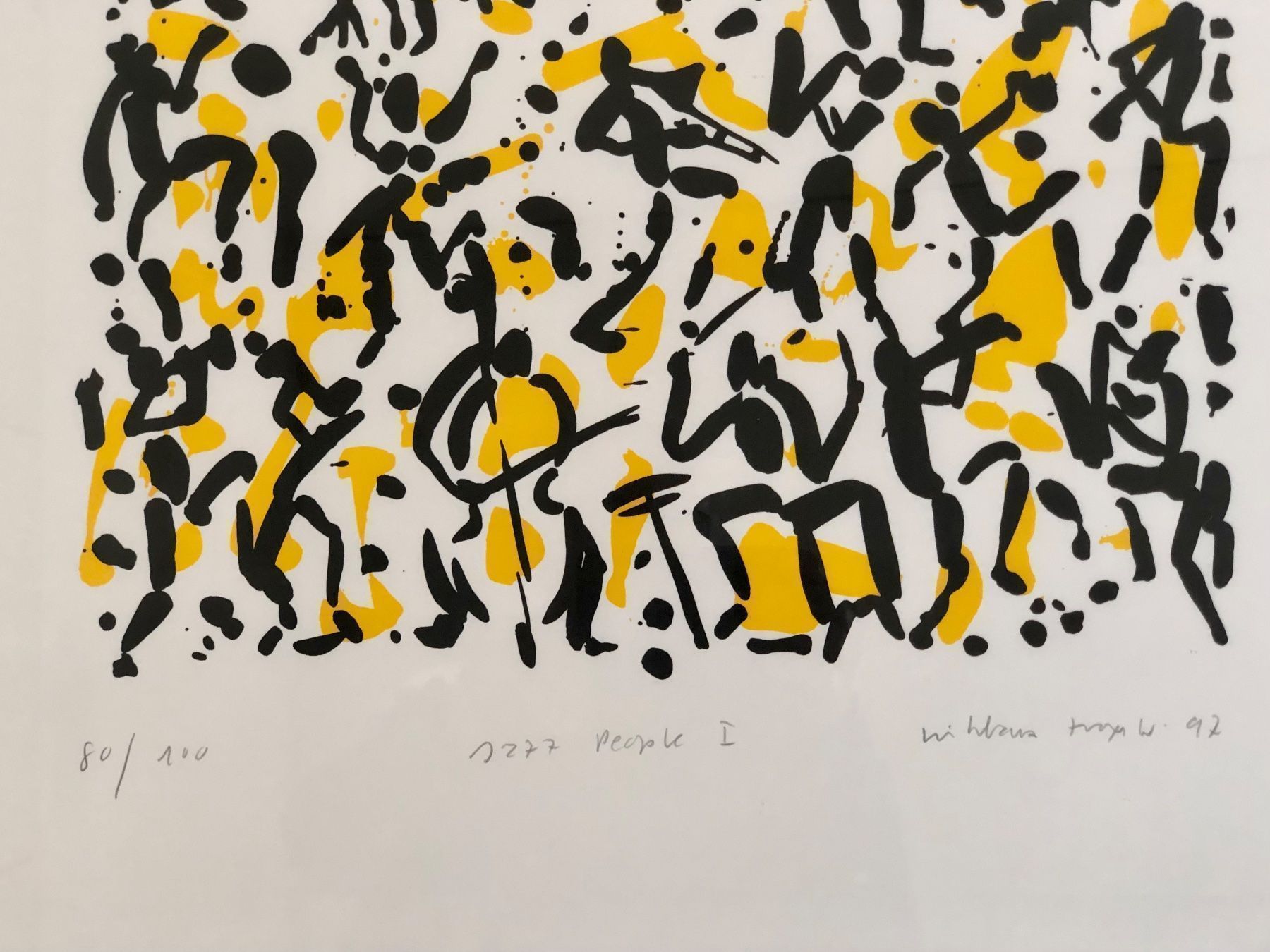 Grafica & Litografie: Niklaus Troxler Original-Seriegraphie – Usato da Küssnacht am Rigi venduto da silvretta13 2