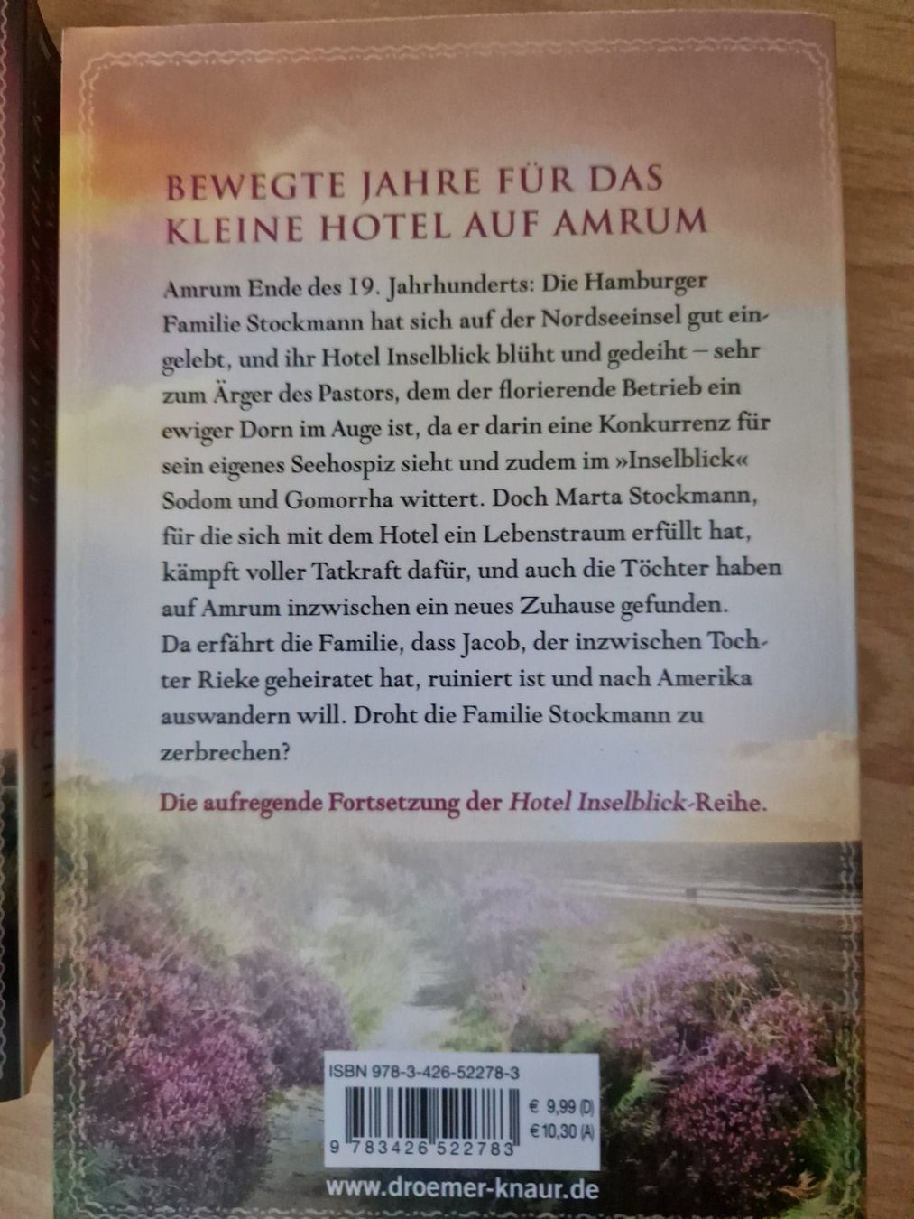 Libri: Anke Petersen Hotel Inselblick Amrum Saga Trilogie – Usato da Neuhausen am Rheinfall venduto da Alchimista 2