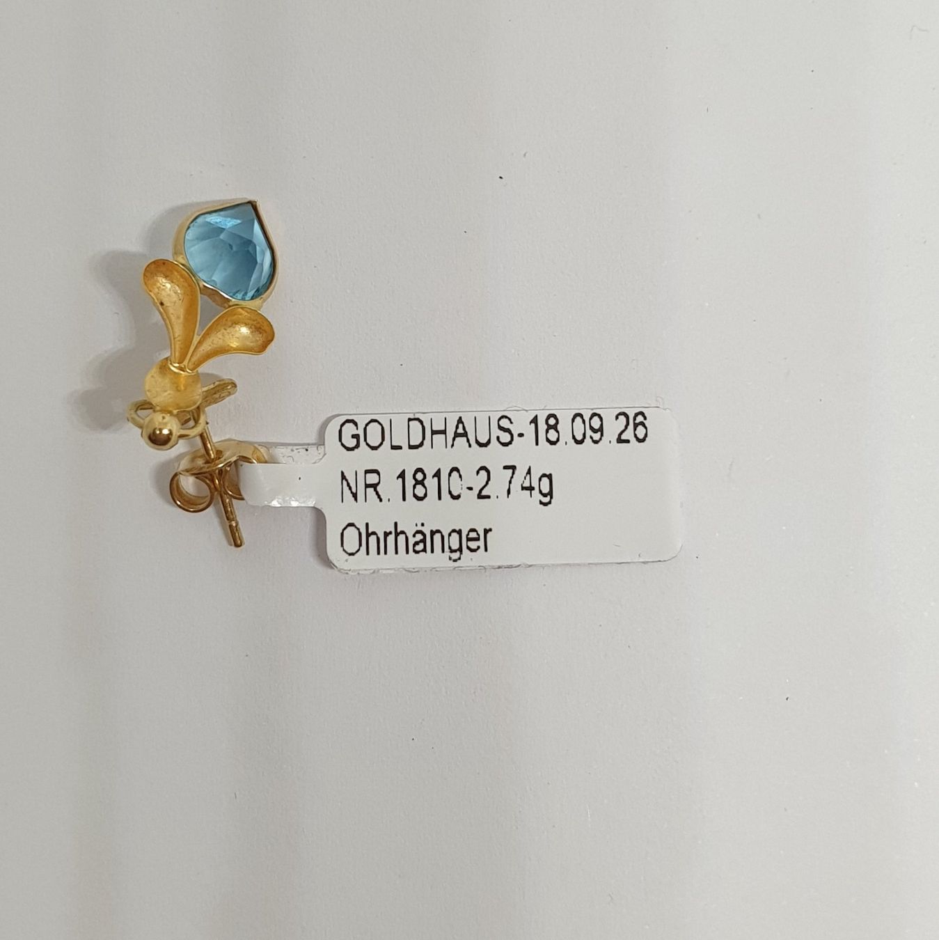 Ohrringe & -stecker: Echt 18K Gold Ohrhänger – Gebraucht aus Luzern von luzerngoldhaus 2