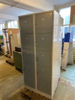 10er Schliessfachschrank inkl Schlüssel b80xt50xh185cm