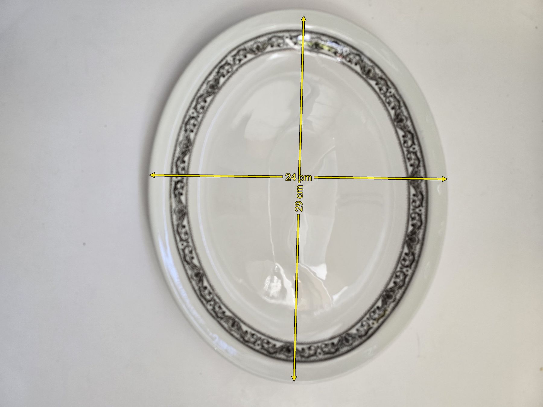 Piatti di portata: Vintage Servierplatte Duraline Hotel Ware Co. Ltd. – Usato da Zofingen venduto da Loop_ReSale 1