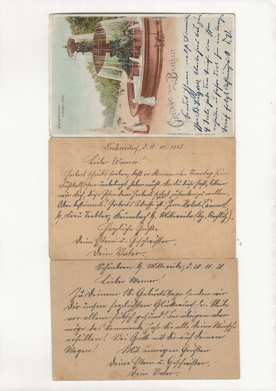Cartes postales: alte Postkarten aus Deutschland – D'occasion à Gretzenbach par Grezzo 2