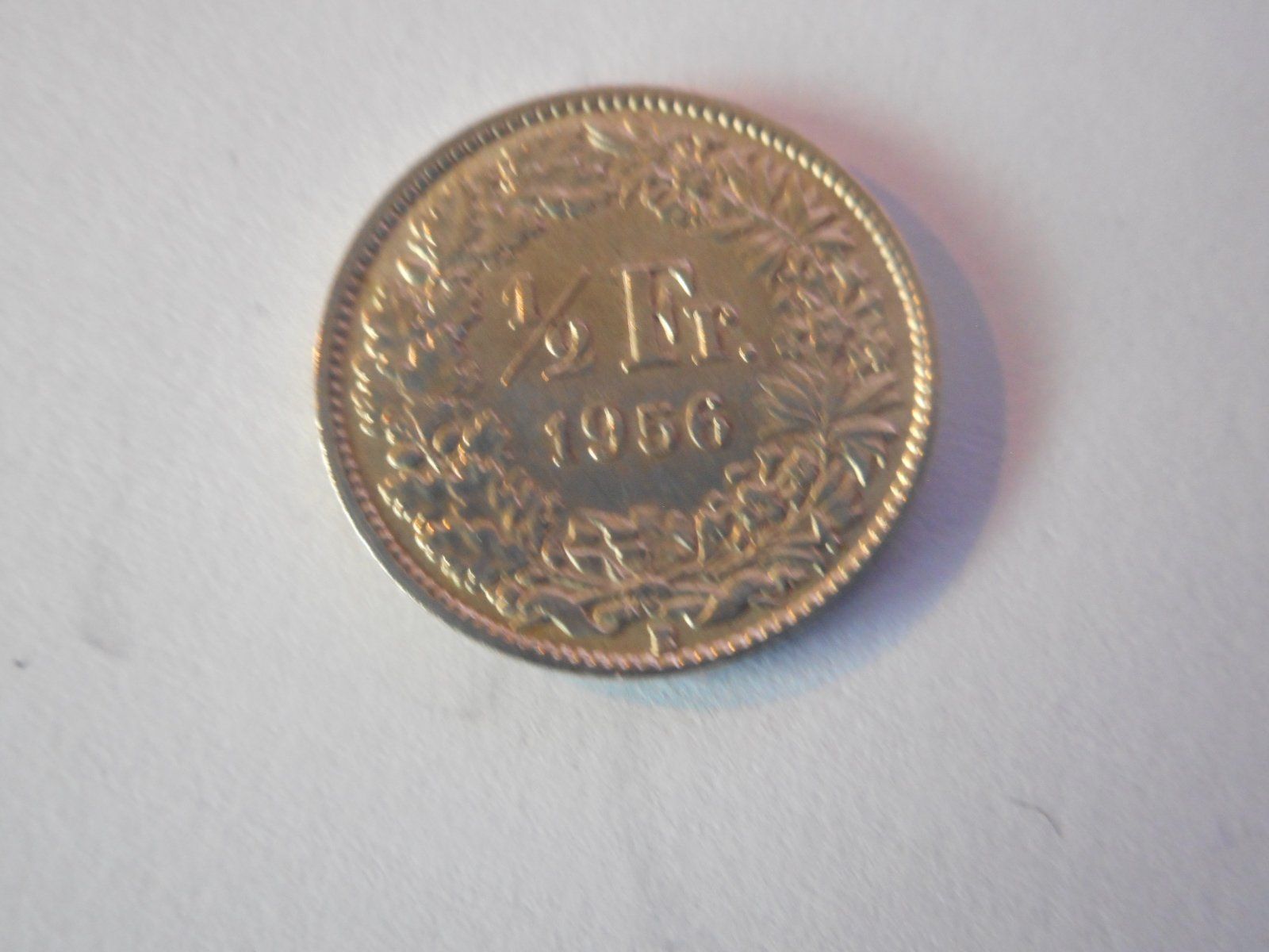 Alle Münzen: 50 Rp. 1956 silber – Gebraucht aus Kriegstetten von pizlad2010 1