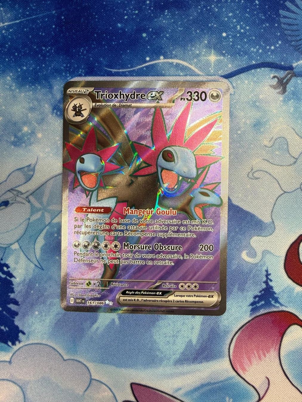 Pokémon Carte collezionabili: Trioxhydre FA - WHT 161 FR – Nuovo (secondo la descrizione) da Courgenay venduto da ScamBoxOff