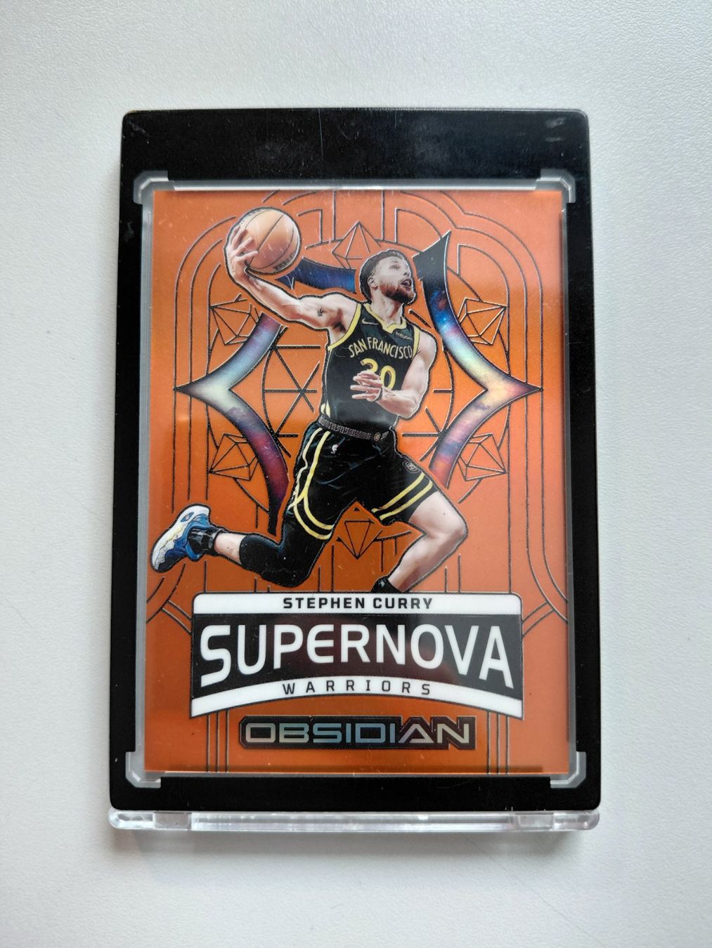 Nba Sammelbilder & Trading cards: Stephen Curry Obsidian 45/75, NBA – Gebraucht aus Uezwil von -Retrogames-