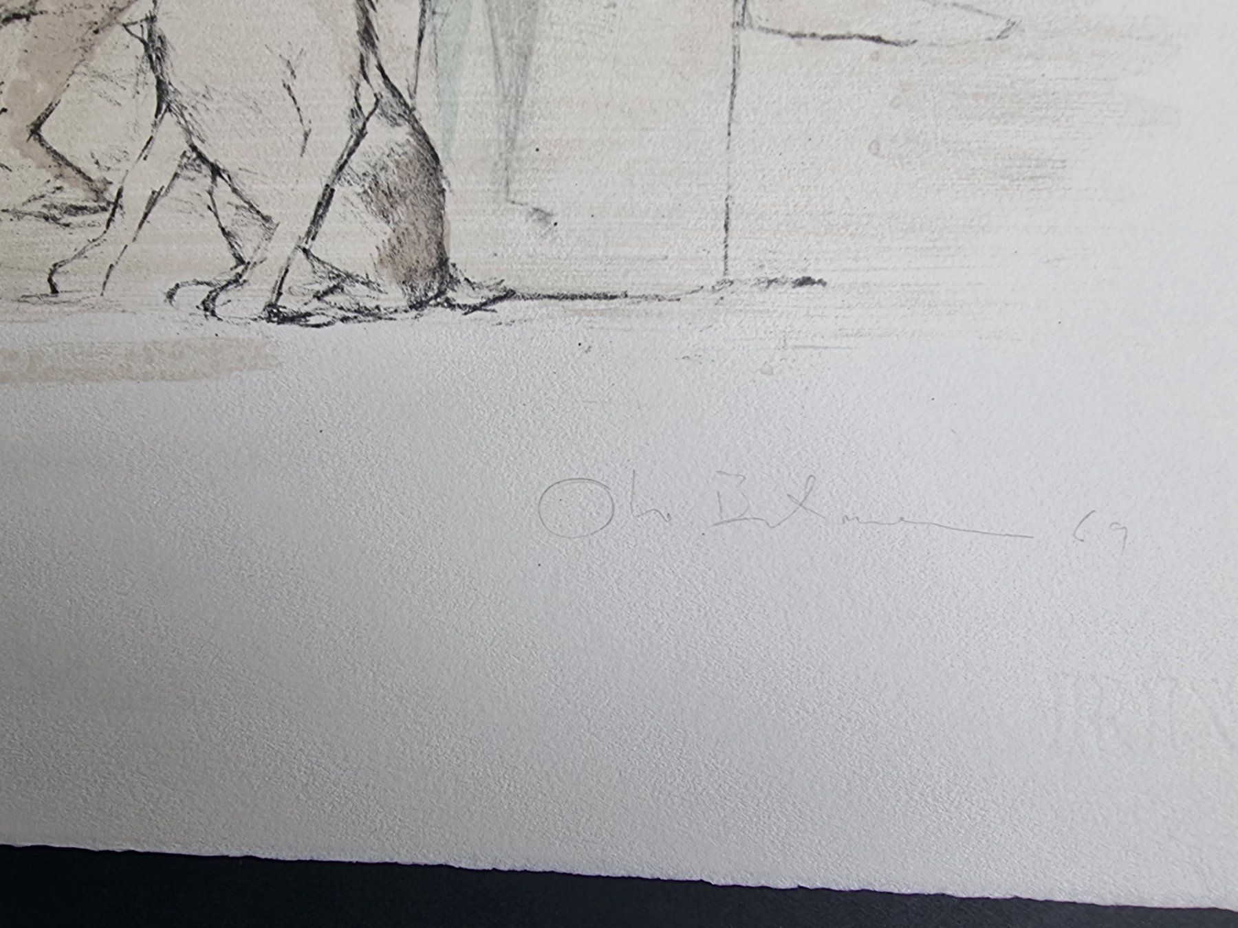 Grafiken & Lithographien: OTTO BACHMANN LITHOGRAPHIE SIGNIERT NUMMERIERT – Gebraucht aus Gersau von kunst-online 4